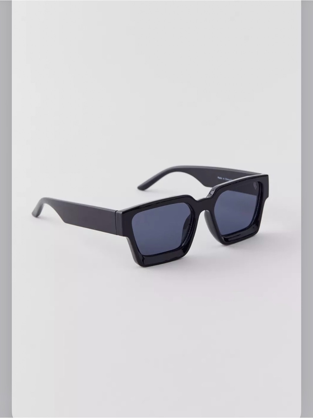 Urban Outfitters Keegan black square sunglasses